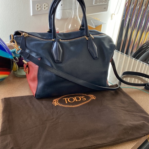 TODS Al Bauletto Piccolo Leather Satchel - Picture 3 of 9